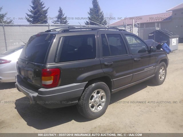 1J4GW48N54C402938 - 2004 JEEP GRAND CHEROKEE LAREDO/COLUMBIA/FREEDOM 绿色 照片 4
