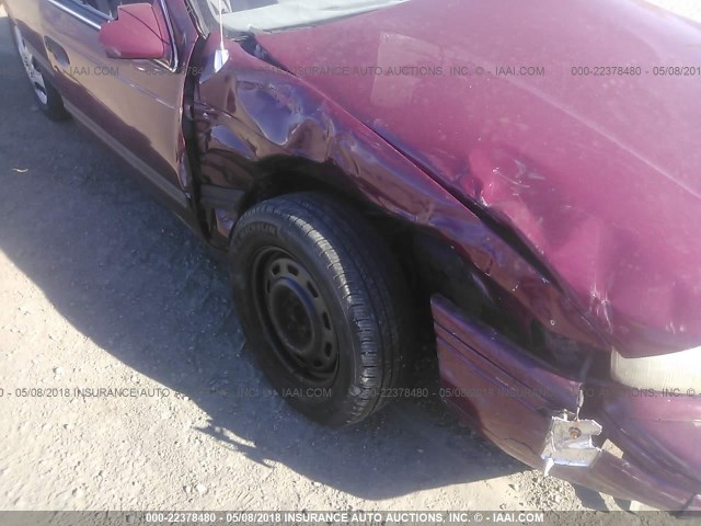 1FACP5244NG228173 - 1992 FORD TAURUS GL BURGUNDY photo 6