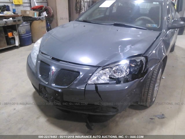 1G2ZH57N684206527 - 2008 PONTIAC G6 GT GRAY photo 6