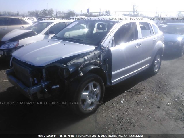 1B3HB48A19D107812 - 2009 DODGE CALIBER SXT SILVER photo 2