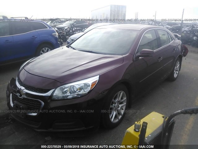 1G11C5SL7FF214742 - 2015 CHEVROLET MALIBU 1LT 红色 照片 2