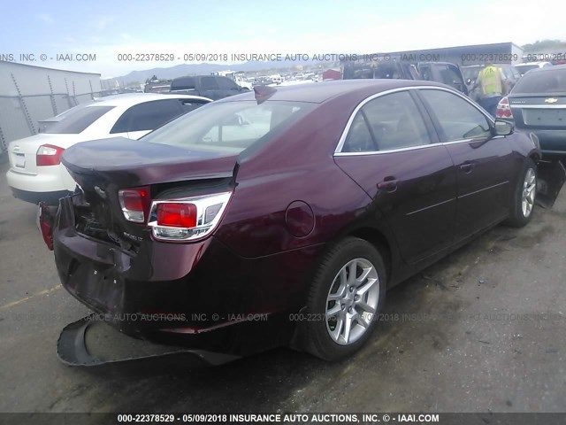 1G11C5SL7FF214742 - 2015 CHEVROLET MALIBU 1LT 红色 照片 4