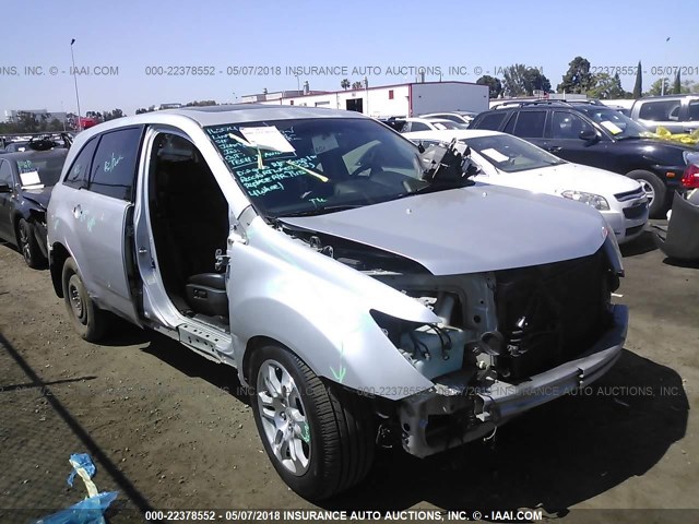 2HNYD28698H552576 - 2008 ACURA MDX TECHNOLOGY SILVER photo 1