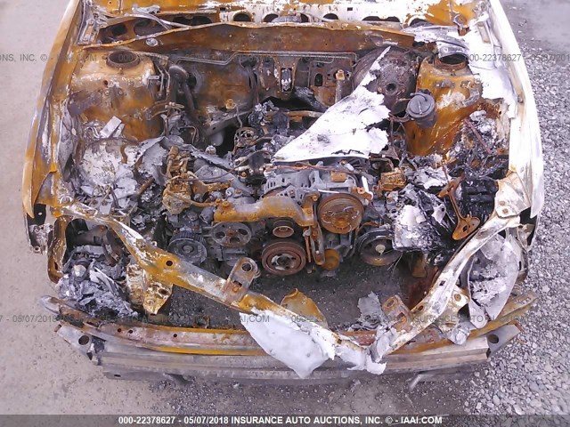 JF1SG65683H754618 - 2003 SUBARU FORESTER 2.5XS თეთრი ფოტო 10