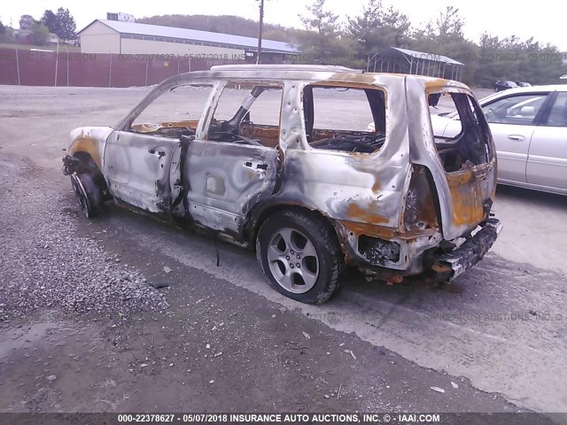 JF1SG65683H754618 - 2003 SUBARU FORESTER 2.5XS თეთრი ფოტო 3