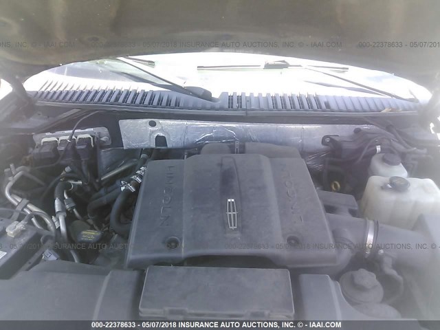 5LMJJ2J56BEJ08936 - 2011 LINCOLN NAVIGATOR 黑色 照片 10