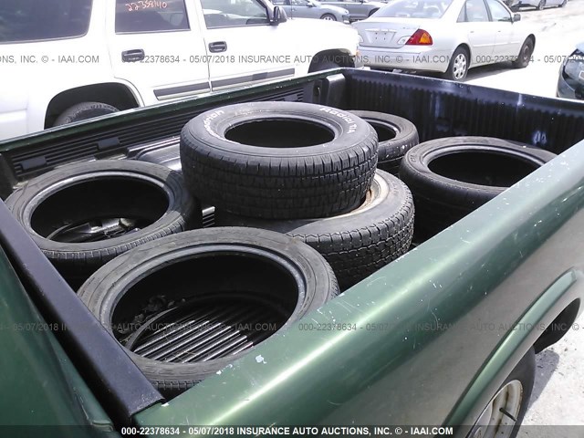 1GCCS144XVK182764 - 1997 CHEVROLET S TRUCK S10 GREEN photo 8