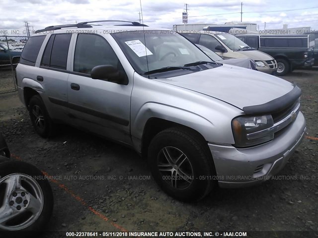 1GNDT13S862112139 - 2006 CHEVROLET TRAILBLAZER LS/LT SILVER photo 1