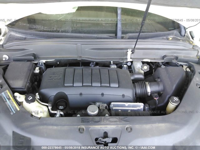 5GAER23D79J171679 - 2009 BUICK ENCLAVE CXL 白色 照片 10