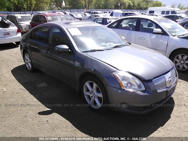 1N4BA41E05C849094 - 2005 NISSAN MAXIMA SE/SL GRAY photo 1