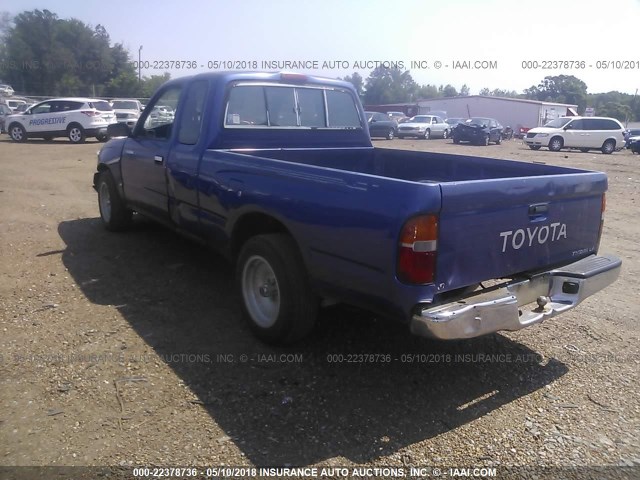 4TAVN52N0TZ118929 - 1996 TOYOTA TACOMA XTRACAB PURPLE photo 3