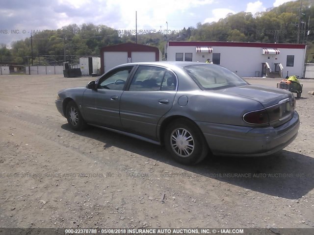 1G4HP52K14U158044 - 2004 BUICK LESABRE CUSTOM GRAY photo 3