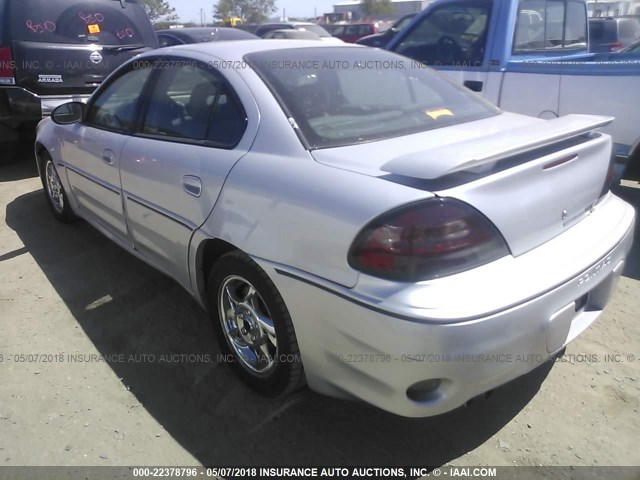 1G2NV52E13C224219 - 2003 PONTIAC GRAND AM GT1 SILVER photo 3