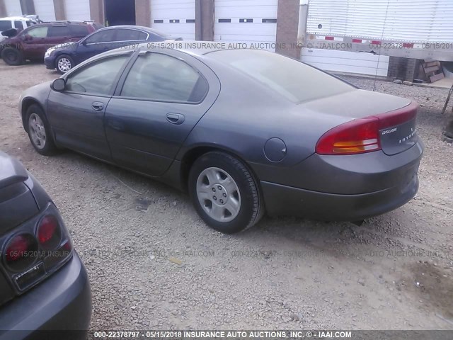 2B3HD46R23H549480 - 2003 DODGE INTREPID SE GRAY photo 3