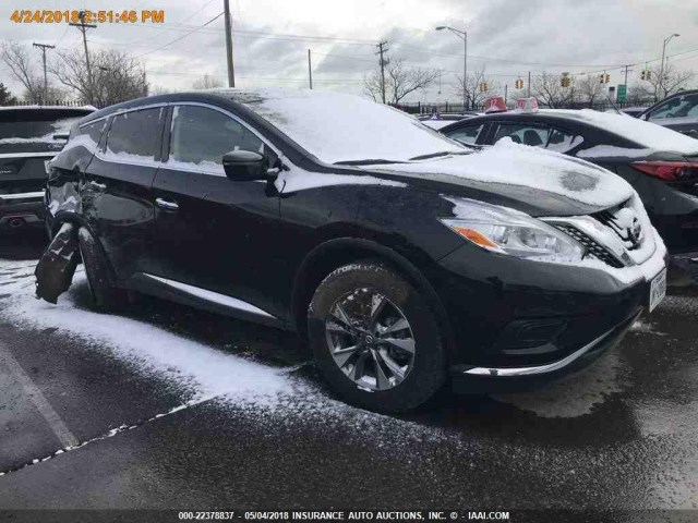 5N1AZ2MGXHN146638 - 2017 NISSAN MURANO S/SL/SV/PLATINUM BLACK photo 16