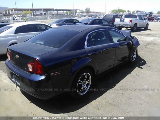 1G1ZG57N484214228 - 2008 CHEVROLET MALIBU LS 蓝色 照片 4