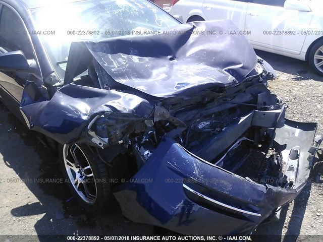 1G1ZG57N484214228 - 2008 CHEVROLET MALIBU LS 蓝色 照片 6