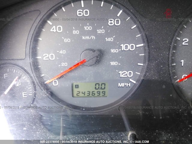 JF1SF65641H724712 - 2001 SUBARU FORESTER S 红色 照片 7