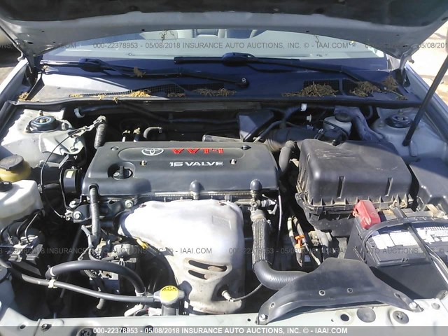 4T1BE32K56U159555 - 2006 TOYOTA CAMRY LE/XLE/SE ნაცრისფერი ფოტო 10