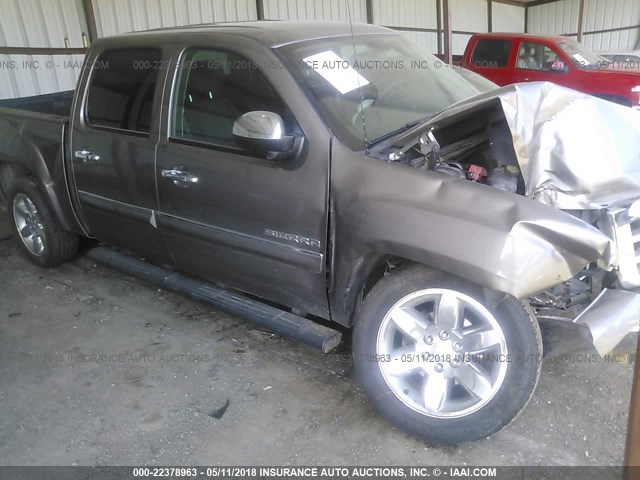 3GTP1VE0XCG244546 - 2012 GMC SIERRA C1500 SLE TAN photo 1