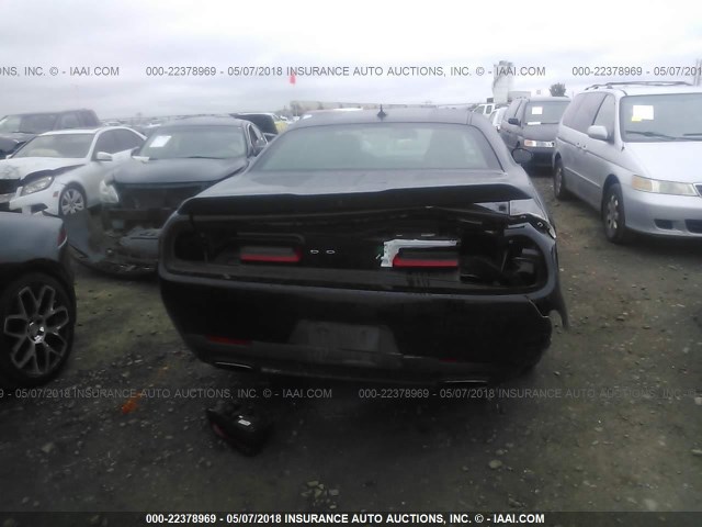 2C3CDZAG2HH636433 - 2017 DODGE CHALLENGER SXT BLACK photo 6