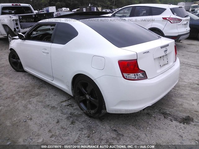 JTKJF5C72D3062991 - 2013 TOYOTA SCION TC 白色 照片 3