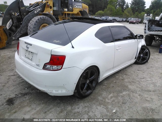 JTKJF5C72D3062991 - 2013 TOYOTA SCION TC 白色 照片 4
