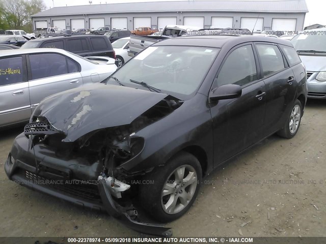 2T1KR32E75C483301 - 2005 TOYOTA COROLLA MATRIX XR BLACK photo 6