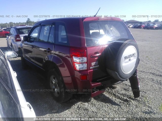 JS3TD941464101196 - 2006 SUZUKI GRAND VITARA  MAROON photo 3