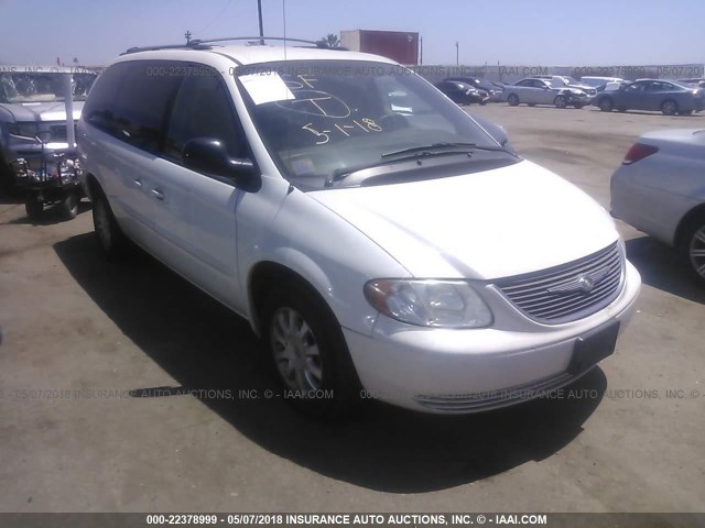 2C4GP44L63R266171 - 2003 CHRYSLER TOWN & COUNTRY LX WHITE photo 1