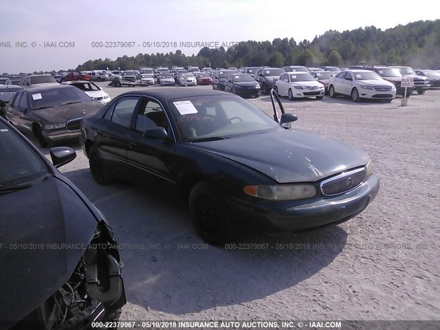 2G4WS52J3Y1142412 - 2000 BUICK CENTURY CUSTOM GREEN photo 1