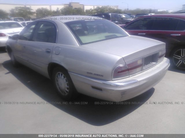 1G4CW52K1V4655125 - 1997 BUICK PARK AVENUE  GRAY photo 3