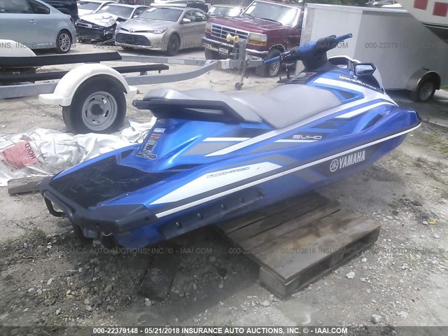 YAMA3533J617 - 2017 YAMAHA PERSONAL WATERCRAFT  BLUE photo 4