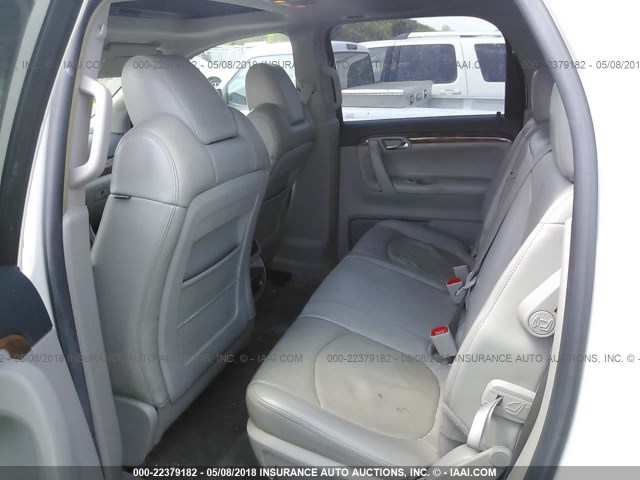 5GZEV33788J298917 - 2008 SATURN OUTLOOK XR/TOURING თეთრი ფოტო 8