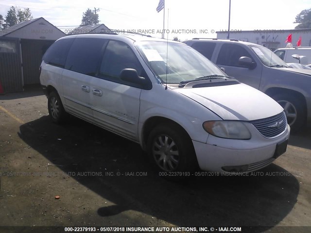 2C8GP54L41R313117 - 2001 CHRYSLER TOWN & COUNTRY LXI WHITE photo 1