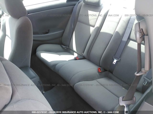 4T1CE38P56U732168 - 2006 TOYOTA CAMRY SOLARA SE/SLE ვერცხლისფერი ფოტო 8