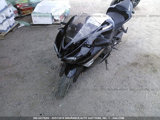 JKAZX4P108A038952 - 2008 KAWASAKI ZX600 P BLACK photo 2