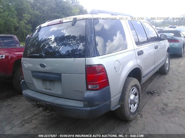 1FMZU62K85UA62366 - 2005 FORD EXPLORER XLS/XLS SPORT SILVER photo 4