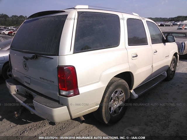 1GYEC63T23R298325 - 2003 CADILLAC ESCALADE LUXURY WHITE photo 4