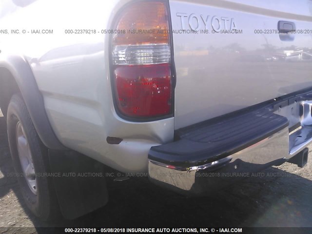 5TEGN92N64Z382456 - 2004 TOYOTA TACOMA DOUBLE CAB PRERUNNER GRAY photo 6