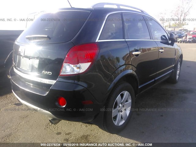 3GSDL63708S691687 - 2008 SATURN VUE XR BLACK photo 4