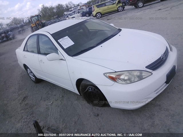 4T1BE32KX3U213198 - 2003 TOYOTA CAMRY LE/XLE/SE თეთრი ფოტო 1