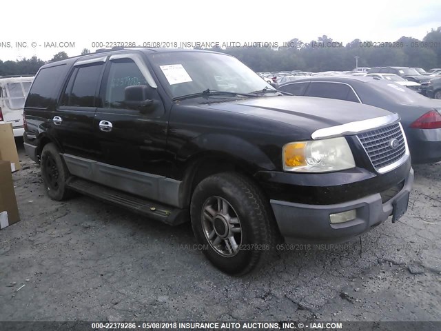 1FMRU15W43LA12343 - 2003 FORD EXPEDITION XLT BLACK photo 1