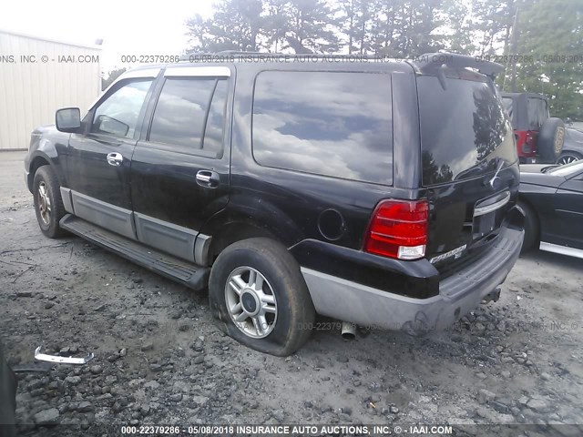 1FMRU15W43LA12343 - 2003 FORD EXPEDITION XLT 黑色 照片 3