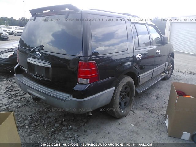 1FMRU15W43LA12343 - 2003 FORD EXPEDITION XLT 黑色 照片 4
