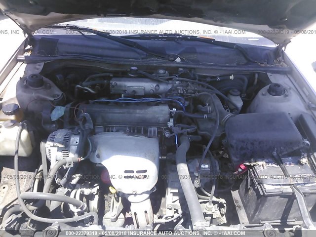 4T1BG22K0WU848987 - 1998 TOYOTA CAMRY CE/LE/XLE ვერცხლისფერი ფოტო 10
