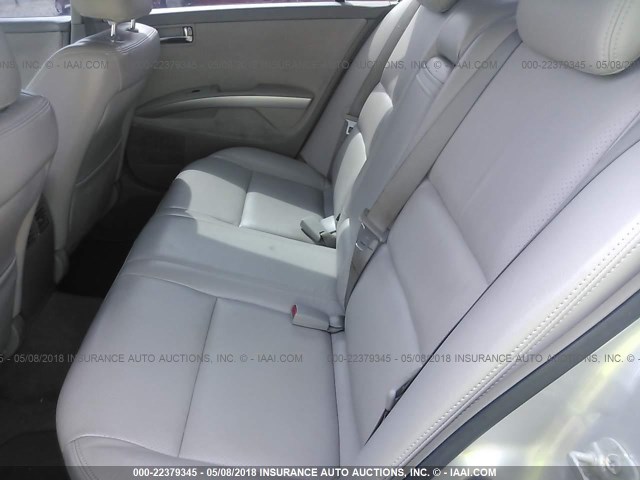 1N4BA41E36C857823 - 2006 NISSAN MAXIMA SE/SL SILVER photo 8