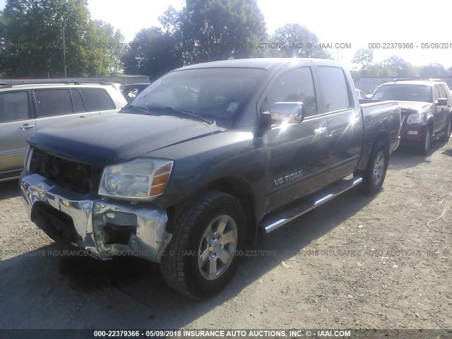 1N6BA07A07N211648 - 2007 NISSAN TITAN XE/SE/LE TURQUOISE photo 2