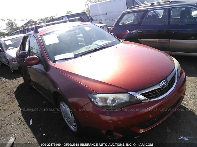 JF1GE61649H505629 - 2009 SUBARU IMPREZA 2.5I ORANGE photo 1