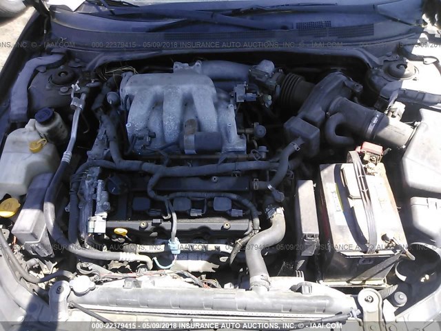 1N4BL11D73C158898 - 2003 NISSAN ALTIMA SE BLACK photo 10